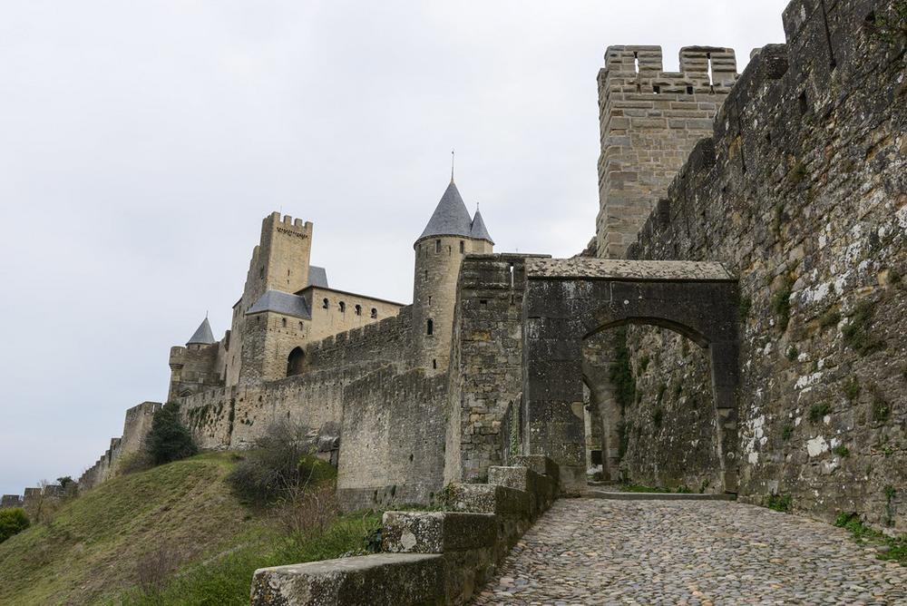 Château Comtal de la cité médiévale de Carcassonne 1