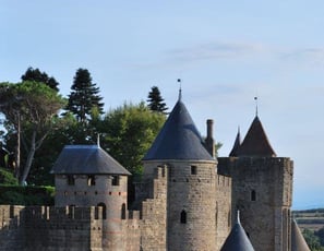 Château Comtal de la cité médiévale de Carcassonne