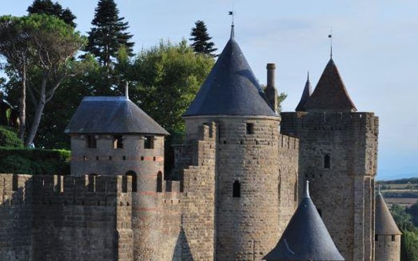 Château Comtal de la cité médiévale de Carcassonne