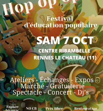 hop op op Festival d'éducation populaire