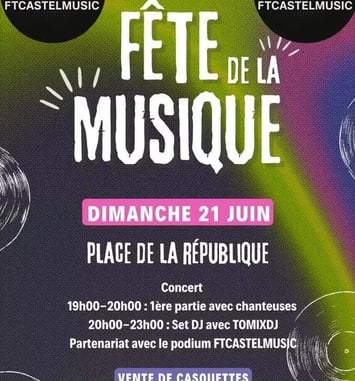 Chanteuses et DJ Set Place de la République