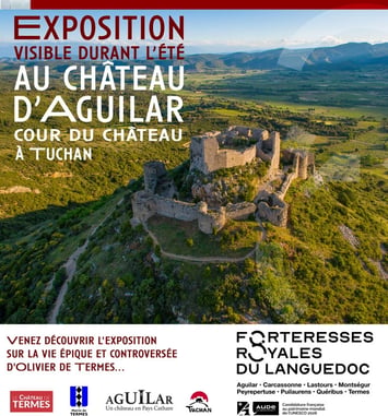 Exposition au château d'Aguilar : la vie d'Olivier de Termes