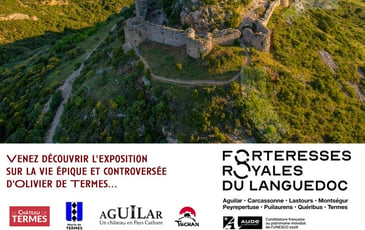 Exposition au château d'Aguilar : la vie d'Olivier de Termes