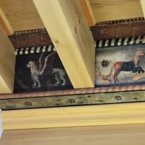 Visite guidée de Lagrasse et ses plafonds peints