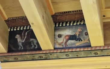 Visite guidée de Lagrasse et ses plafonds peints