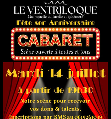 Cabaret scène ouverte