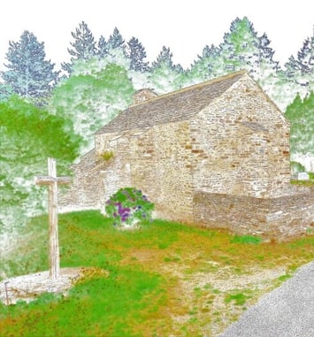 Visite guidée d'une chapelle romane