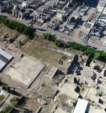 Visite guidée des vestiges archéologiques