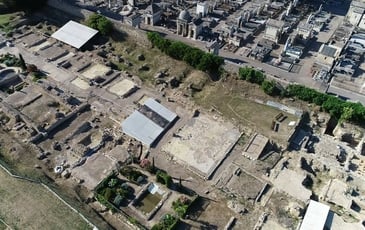Visite guidée des vestiges archéologiques