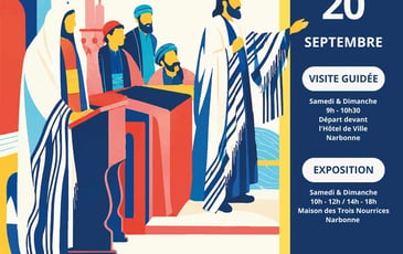 Exposition : sur les pas de Kalonymos, 2000 ans de présence juive à Narbonne.