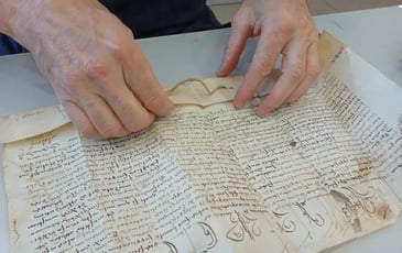 Visite commentée : Un patrimoine à sauvegarder : la restauration des archives