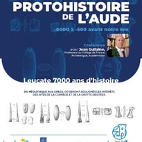 Conférence sur la protohistoire de l'Aude (- 6000 à, 500 avant notre ère)