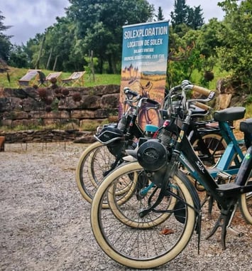 Une promenade vintage...en Solex