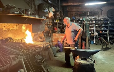 Visites et animations de la forge ancestrale de Tourouzelle