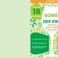 Soirée de l'IGP Haute Vallée de l'Aude