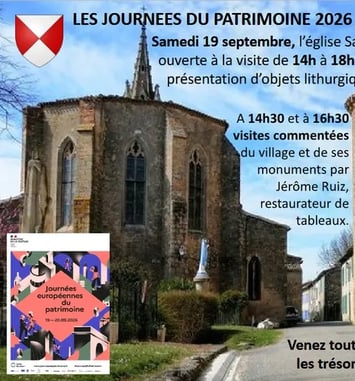 Visite guidée du village et de l'église Saint Baudile