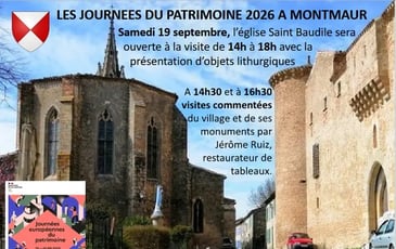 Visite guidée du village et de l'église Saint Baudile