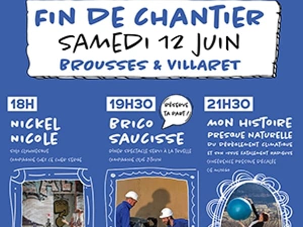 Fin de chantier (3 spectacles sinon rien!!)